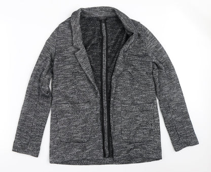 Topshop Womens Black   Jacket  Size 8
