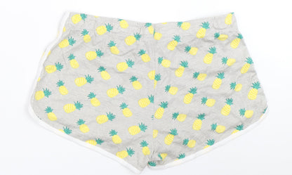 Primark Womens Grey   Hot Pants Shorts Size L