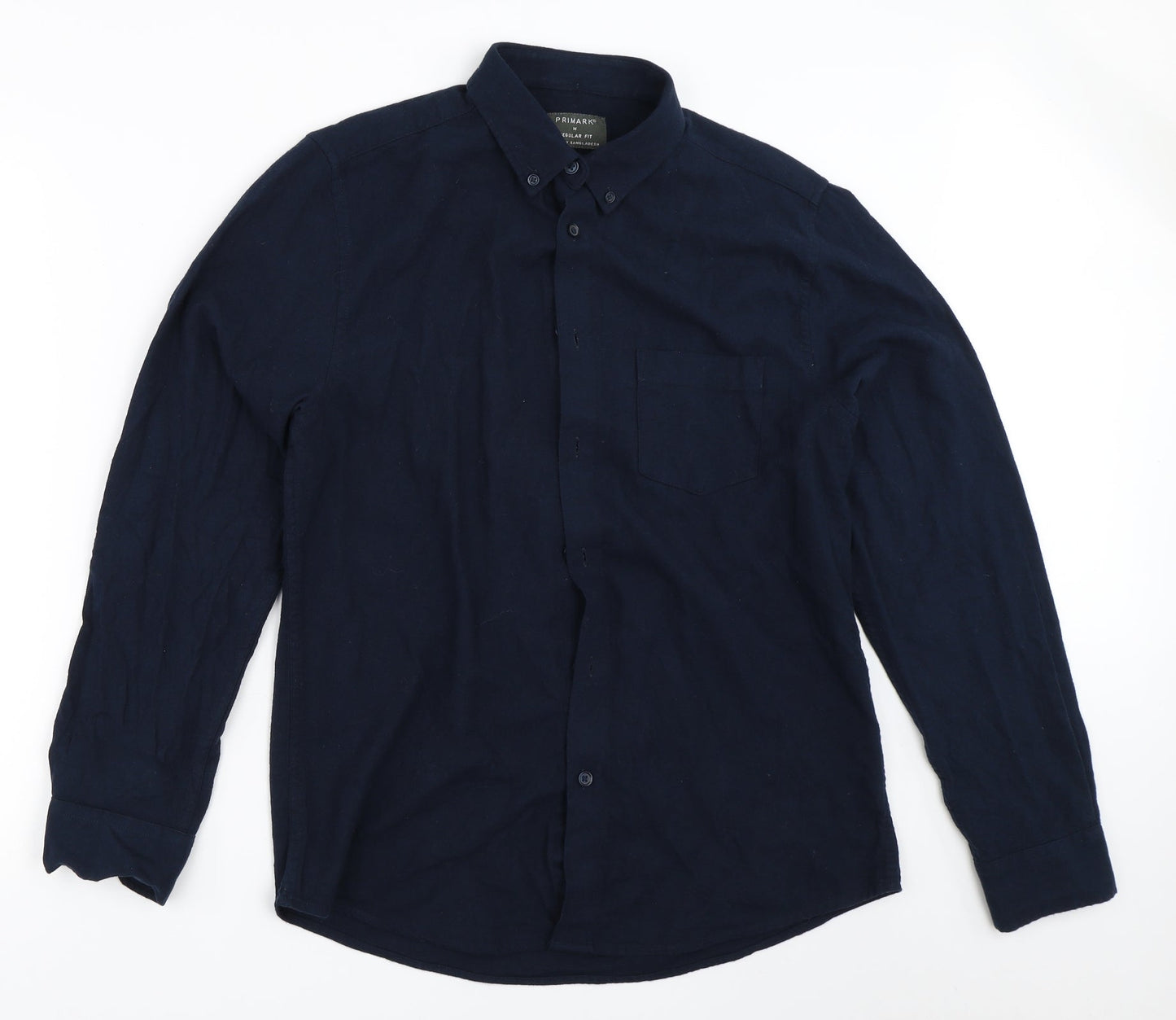 F&F Mens Blue    Button-Up Size M