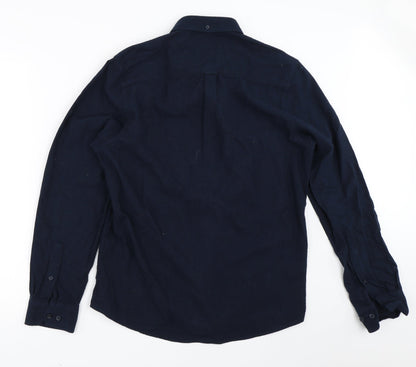 F&F Mens Blue    Button-Up Size M