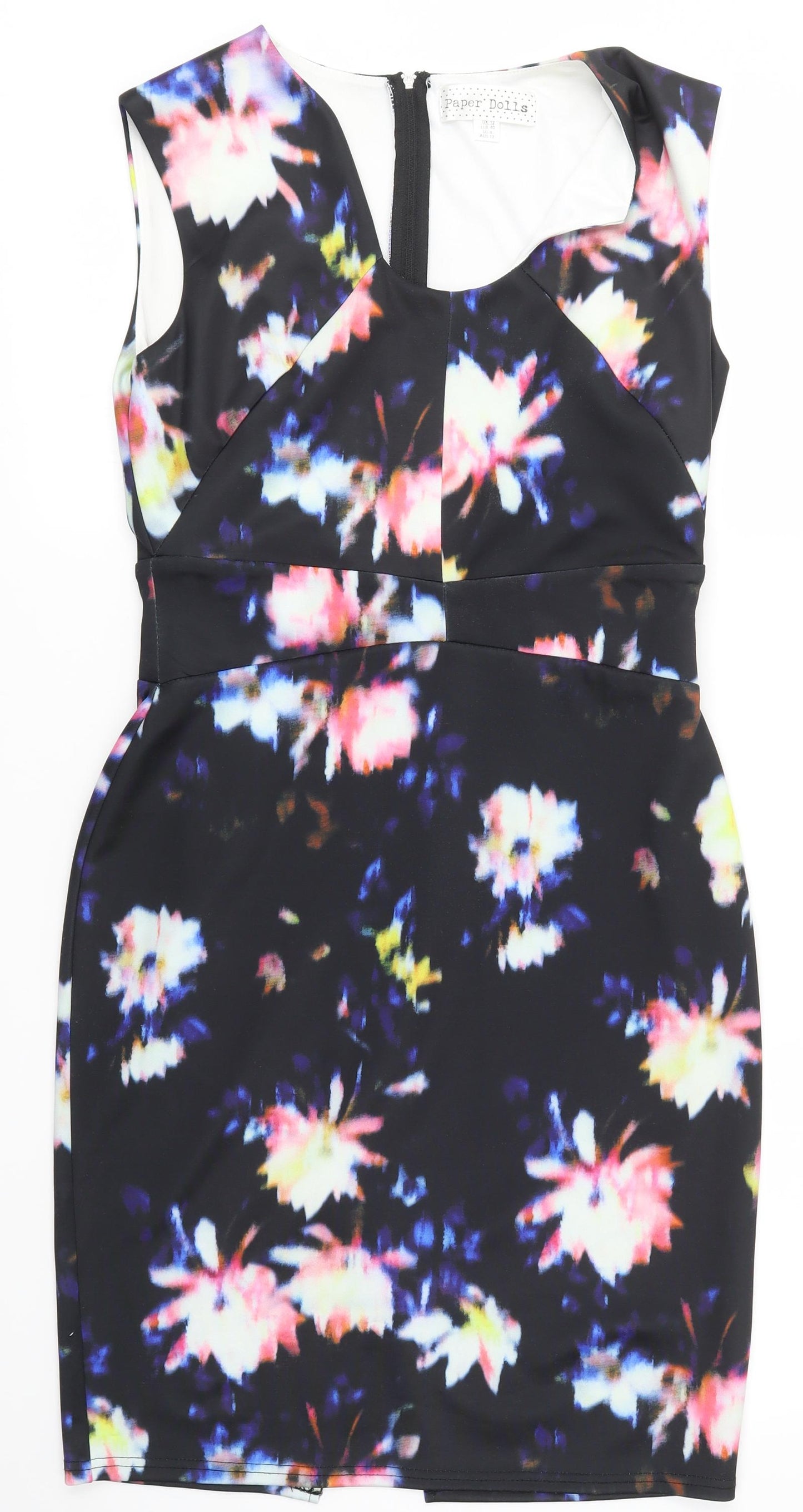 PAPER DOLLS Womens Multicoloured Floral  A-Line  Size 12