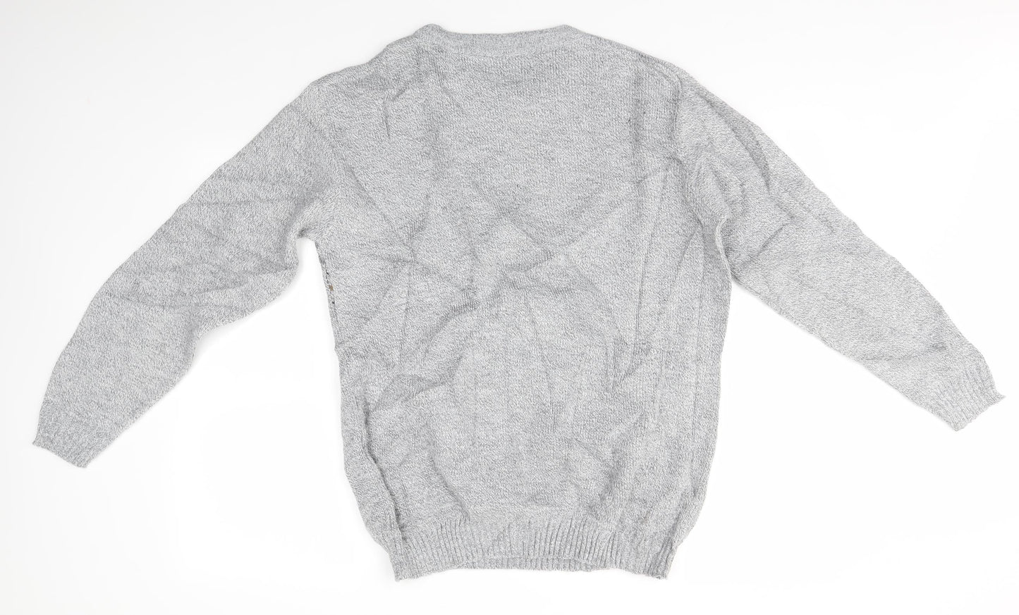 MENSWEAR Mens Grey   Pullover Jumper Size M