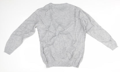 MENSWEAR Mens Grey   Pullover Jumper Size M