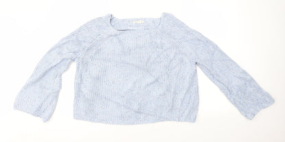Womens UK Size M H&M Blue Pullover Jumper