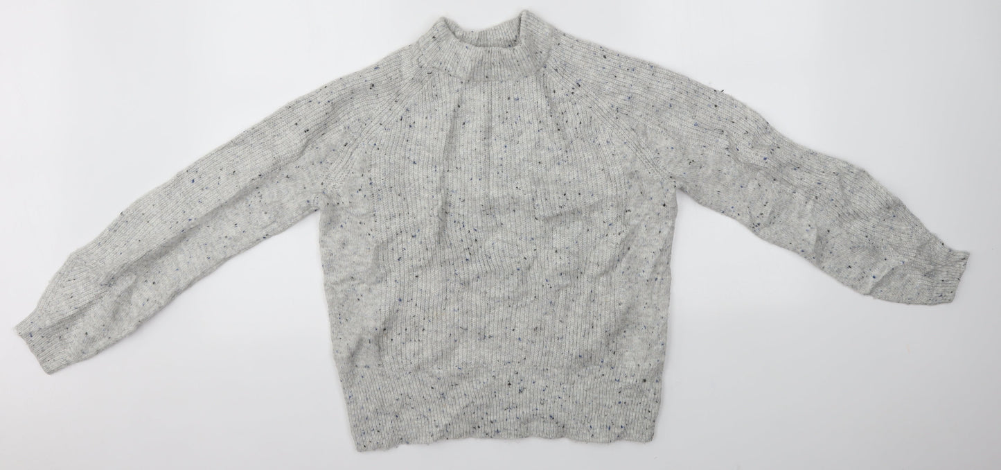 Womens UK Size S M&S Grey Pullover Jumper