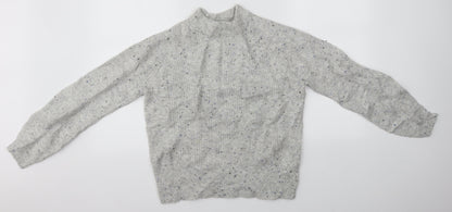 Womens UK Size S M&S Grey Pullover Jumper
