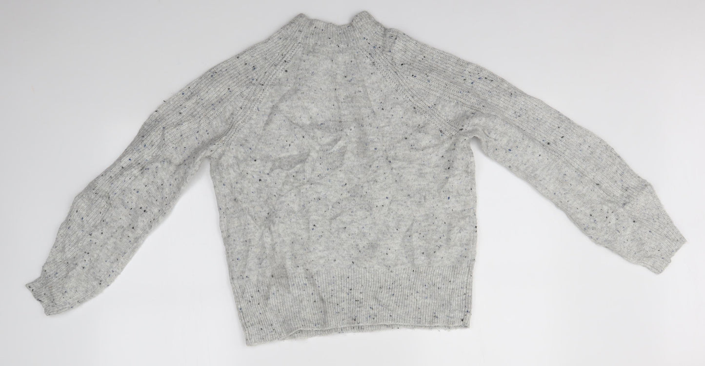 Womens UK Size S M&S Grey Pullover Jumper