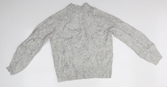 Womens UK Size S M&S Grey Pullover Jumper
