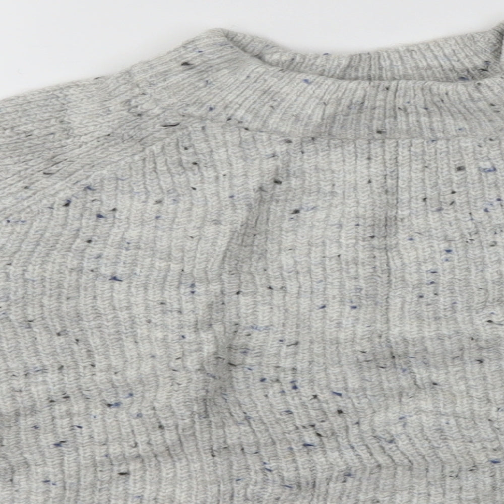 Womens UK Size S M&S Grey Pullover Jumper