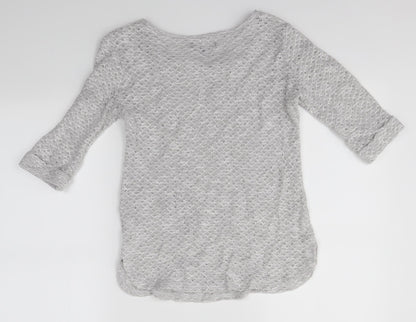Womens UK Size 8 New Look Grey Pullover Jumper