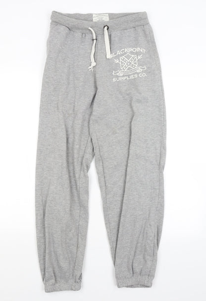 New Look Womens Grey   Sweatpants Trousers Size S L27 in