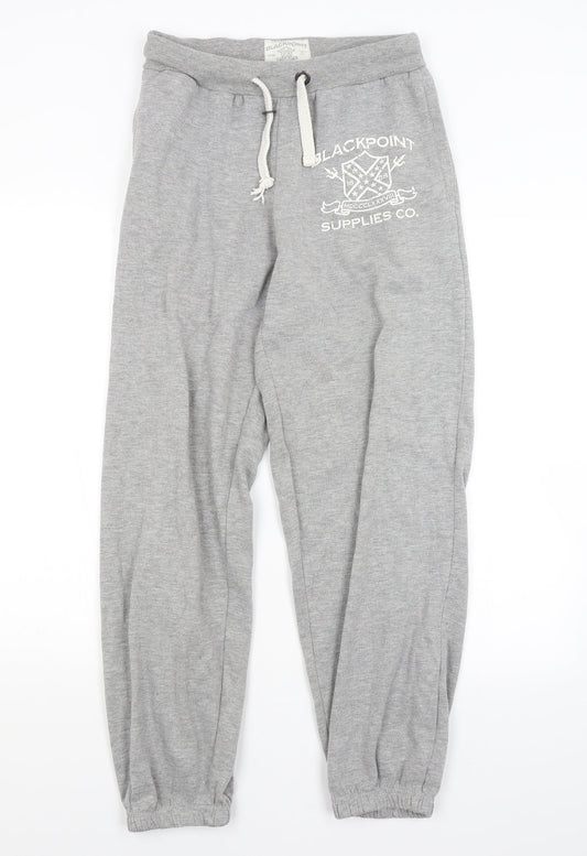 New Look Womens Grey   Sweatpants Trousers Size S L27 in