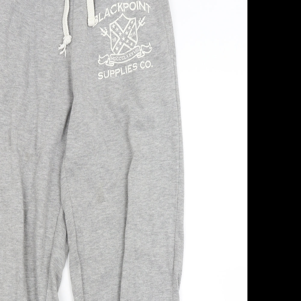 New Look Womens Grey   Sweatpants Trousers Size S L27 in