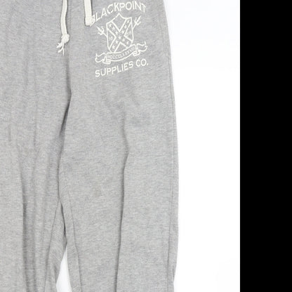 New Look Womens Grey   Sweatpants Trousers Size S L27 in