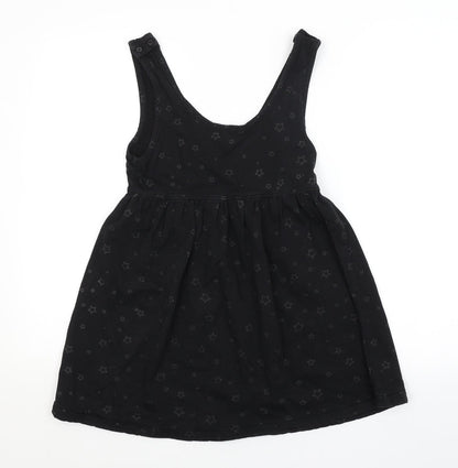Womens UK Size 10 Preworn Black Basic Blouse