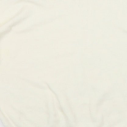 MISSAP Womens White   Pullover Jumper Size 12