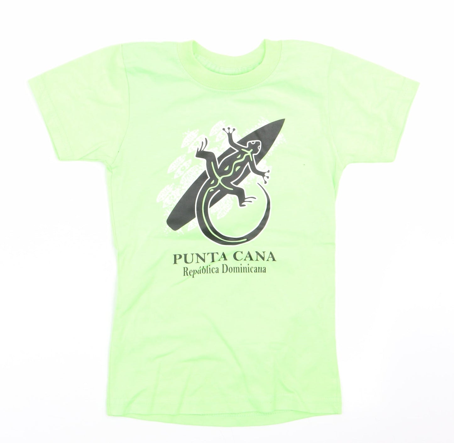 Asemar Boys Green Animal Print  Basic T-Shirt Size 4 Years  - Punta Cana