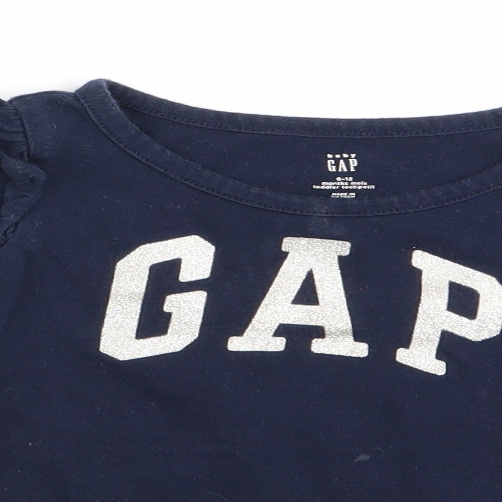 Gap Girls Blue   Basic Casual Size 6-9 Months  - GAP