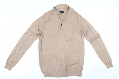 River Island Mens Beige   Pullover Jumper Size XS