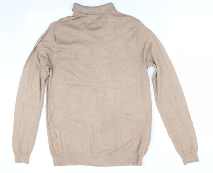 River Island Mens Beige   Pullover Jumper Size XS
