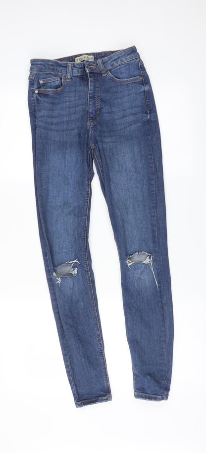 DENIM CO Womens Blue   Skinny Jeans Size 8 L28 in