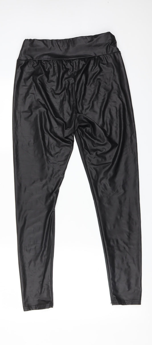 SheIn Womens Black   Jegging Trousers Size S L27 in