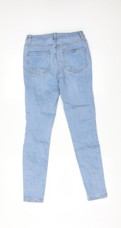 DENIM CO Womens Blue   Skinny Jeans Size 10 L27 in