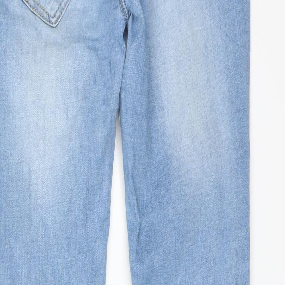 Womens UK Size 10 GOODIES Regular Fit Skinny Blue Jeans