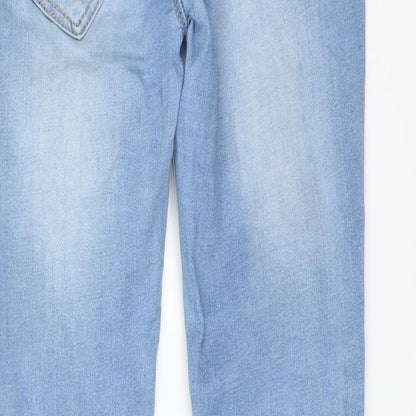 Womens UK Size 10 GOODIES Regular Fit Skinny Blue Jeans