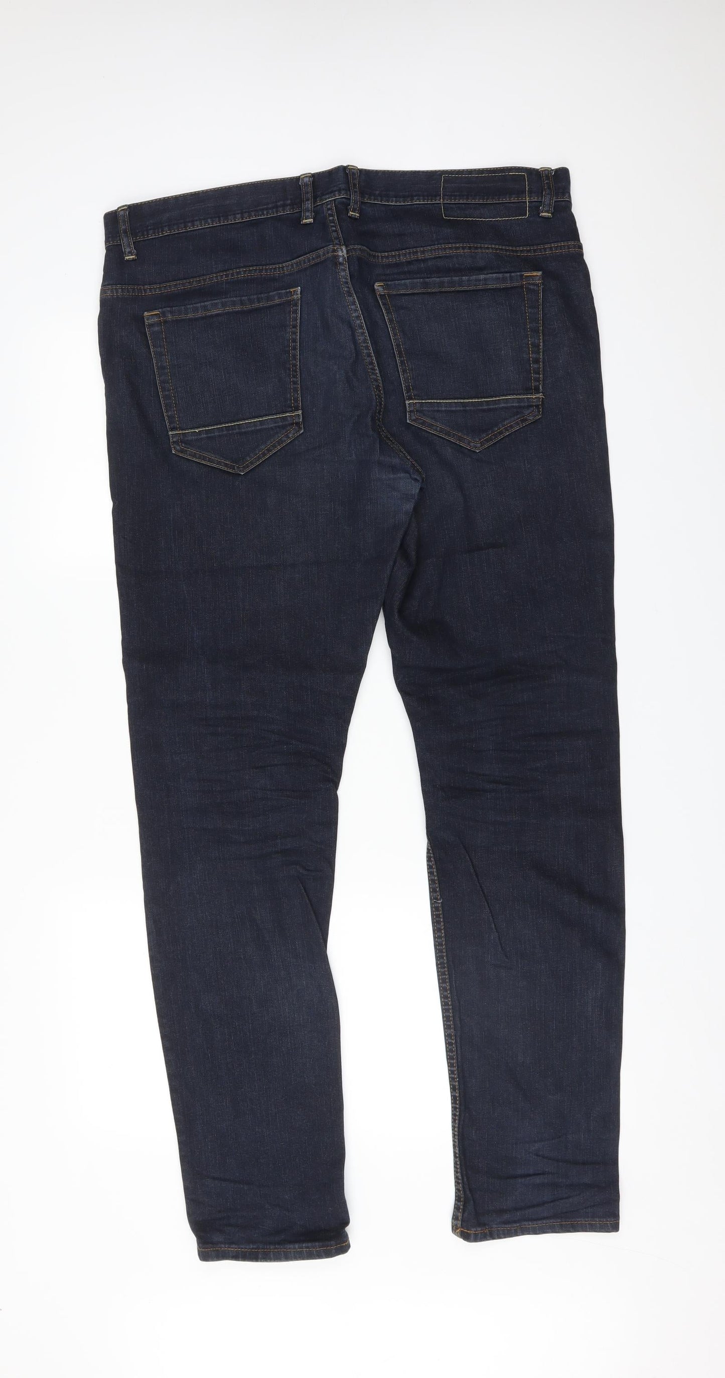 NINETEEN Womens Blue   Straight Jeans Size 36 in L31 in
