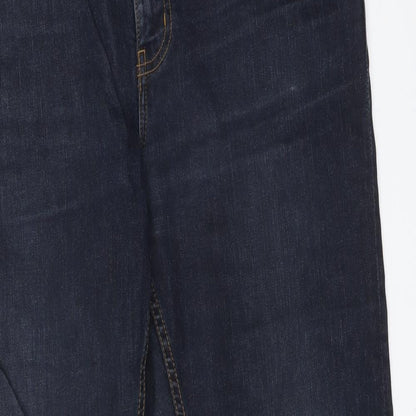 NINETEEN Womens Blue   Straight Jeans Size 36 in L31 in