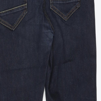 NINETEEN Womens Blue   Straight Jeans Size 36 in L31 in