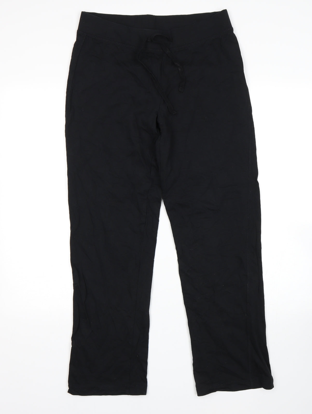 George Womens Black   Sweatpants Trousers Size 10 L28 in