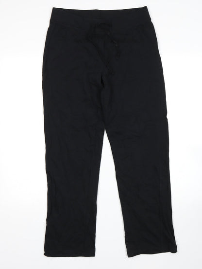 George Womens Black   Sweatpants Trousers Size 10 L28 in