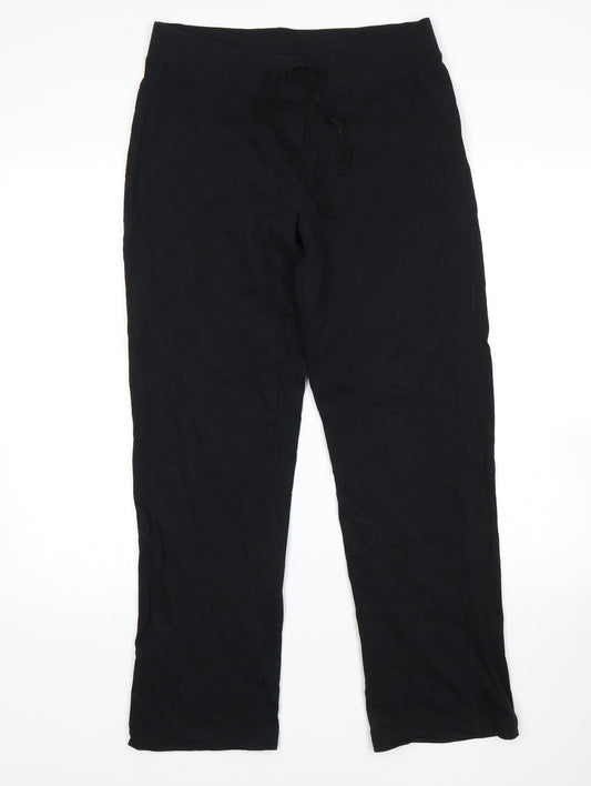 George Womens Black   Sweatpants Trousers Size 10 L28 in