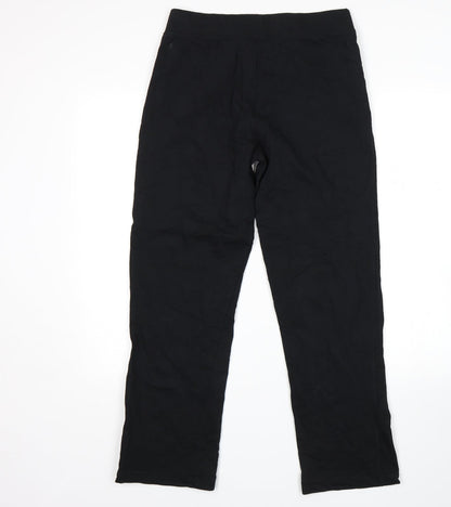 George Womens Black   Sweatpants Trousers Size 10 L28 in