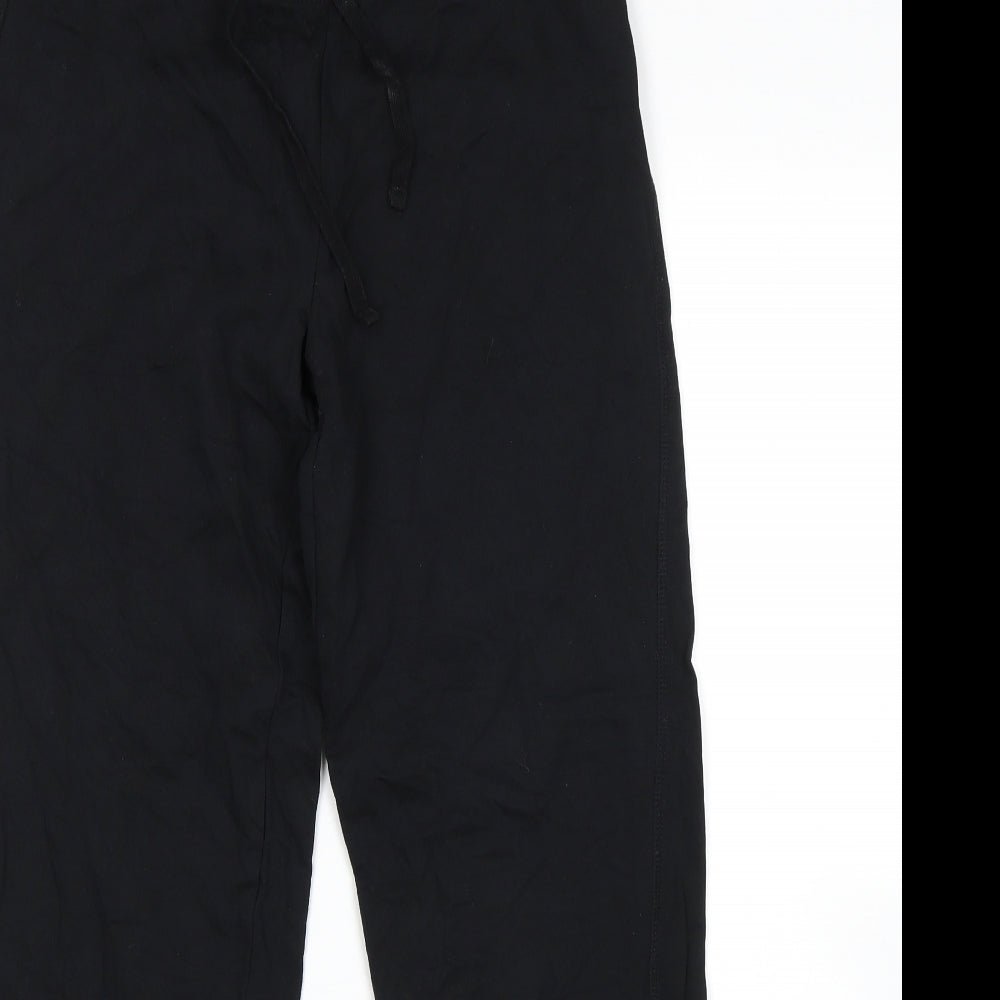 George Womens Black   Sweatpants Trousers Size 10 L28 in