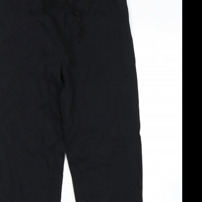 George Womens Black   Sweatpants Trousers Size 10 L28 in