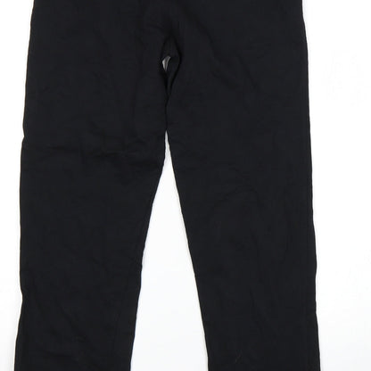 George Womens Black   Sweatpants Trousers Size 10 L28 in