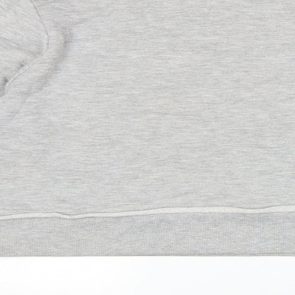 Reebok Womens Grey   Pullover Sweatshirt Size 14  - Cropped