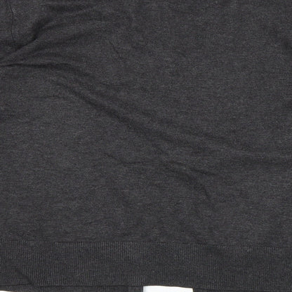 Cable & Gauge Womens Gold Floral  Cardigan Jumper Size M