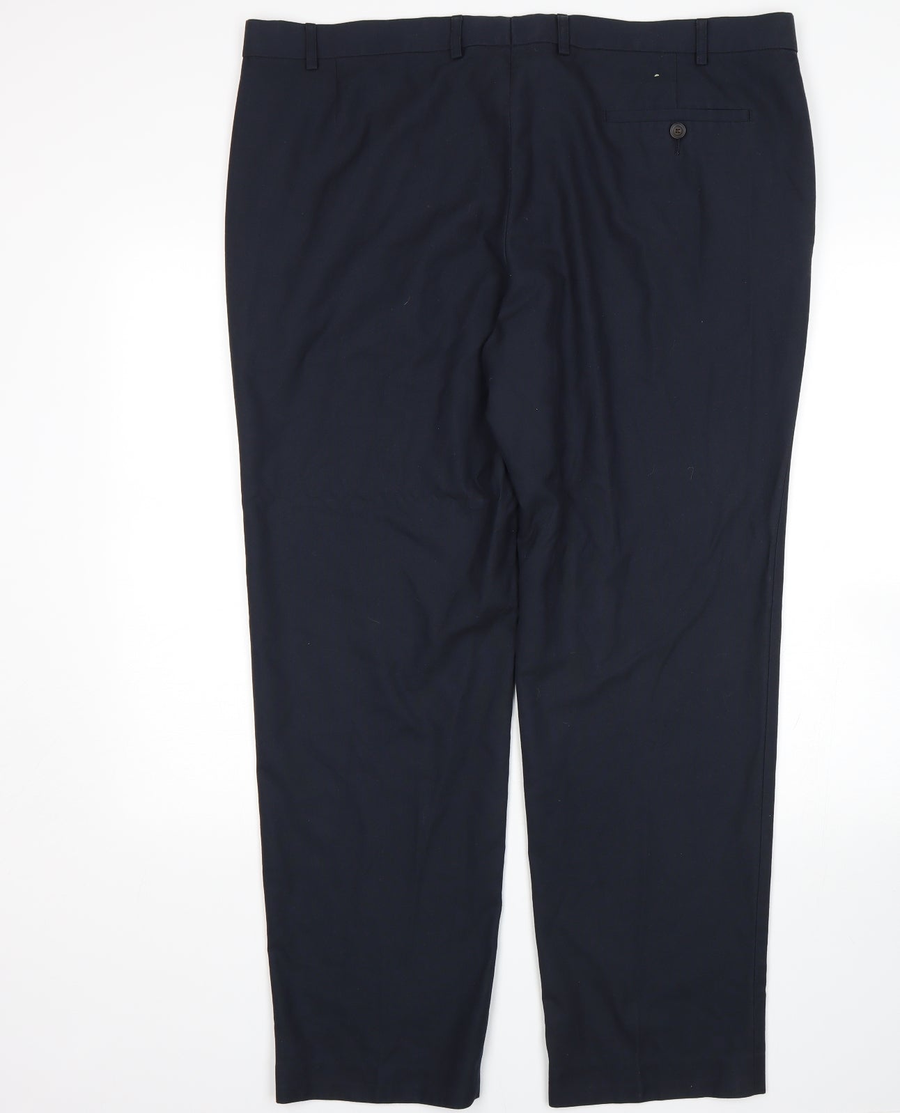 Womens UK Size 42 M&S Regular Fit  Blue Trousers