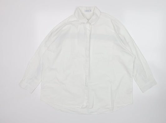 RESERVED Womens White   Basic Button-Up Size 10