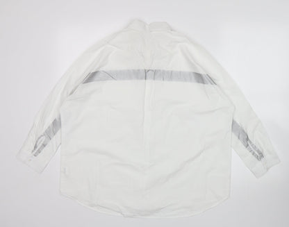 RESERVED Womens White   Basic Button-Up Size 10