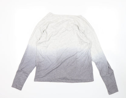 Back view of Primark women’s grey top pyjama top, size M