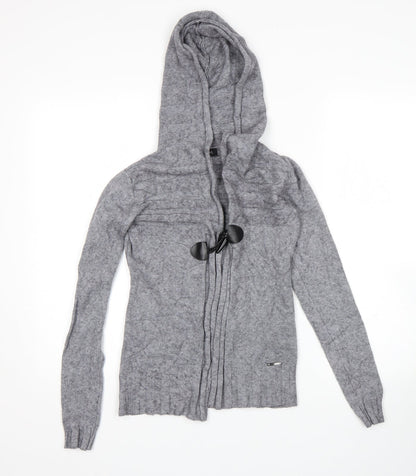 Artigli Womens Grey   Cardigan Jumper Size S