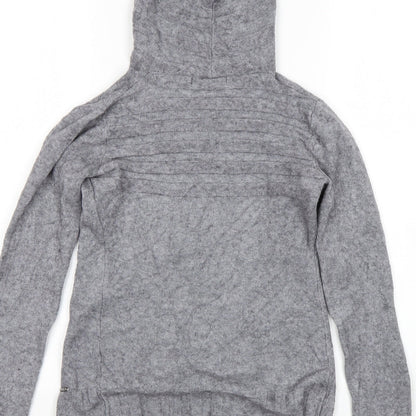 Artigli Womens Grey   Cardigan Jumper Size S