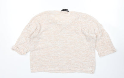 Womens UK Size 12 Dorothy Perkins Pink Pullover Jumper