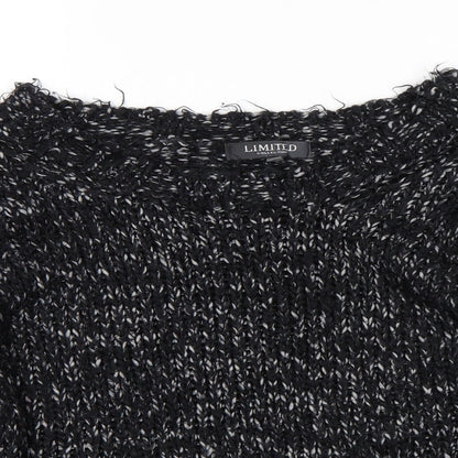 Womens UK Size 16 Limited Collection Black Pullover Jumper
