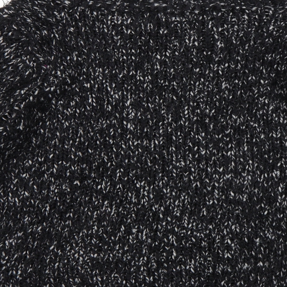 Womens UK Size 16 Limited Collection Black Pullover Jumper
